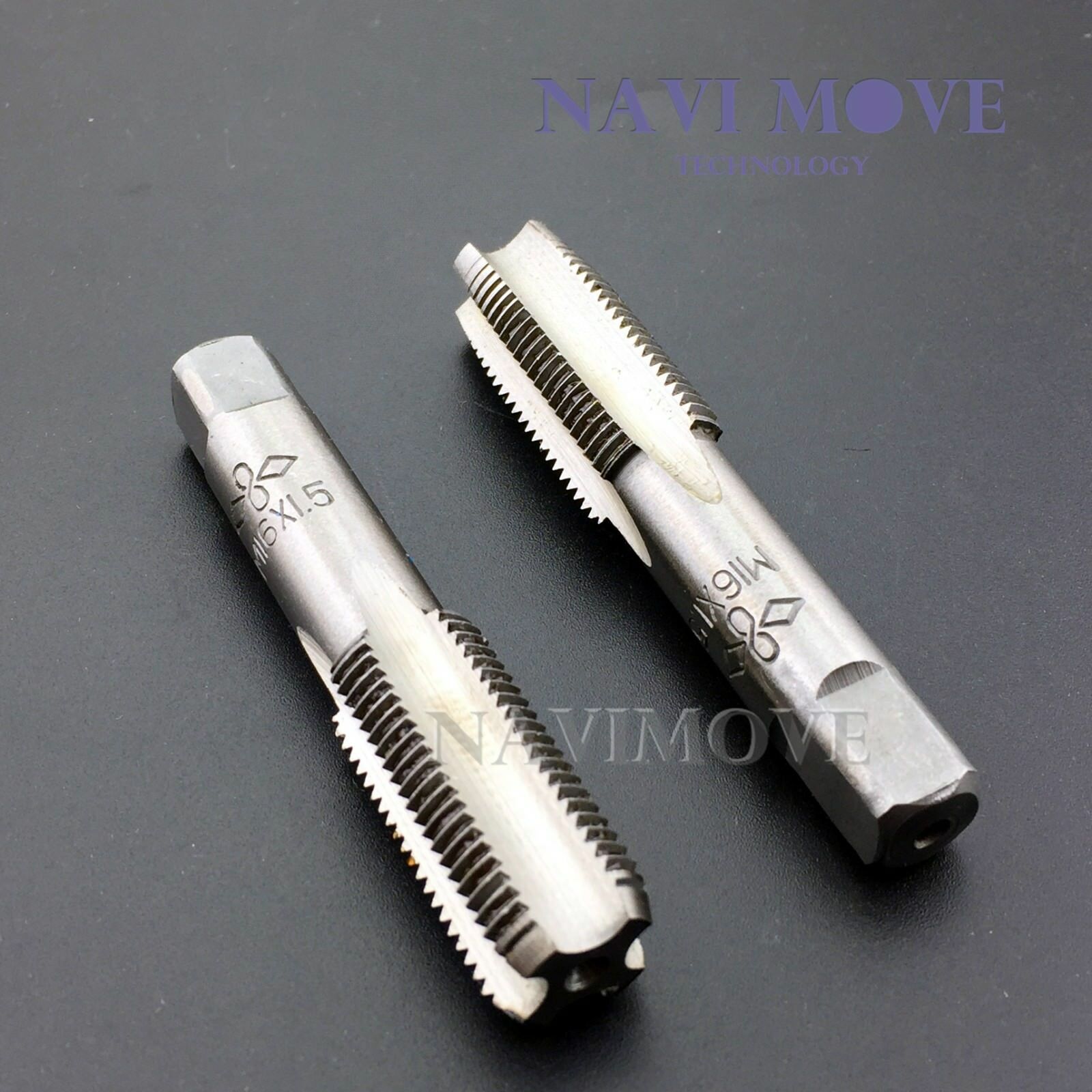 New Hss 16mmx1.5 Metric Taper & Plug Tap Right Hand Thread M16x1.5mm Pitch Usa