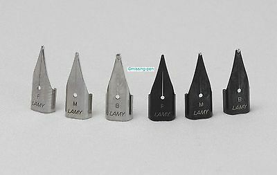 1 X Lamy Safari Spare Single Nib Z50 In Different Sizes In Black Or Silver