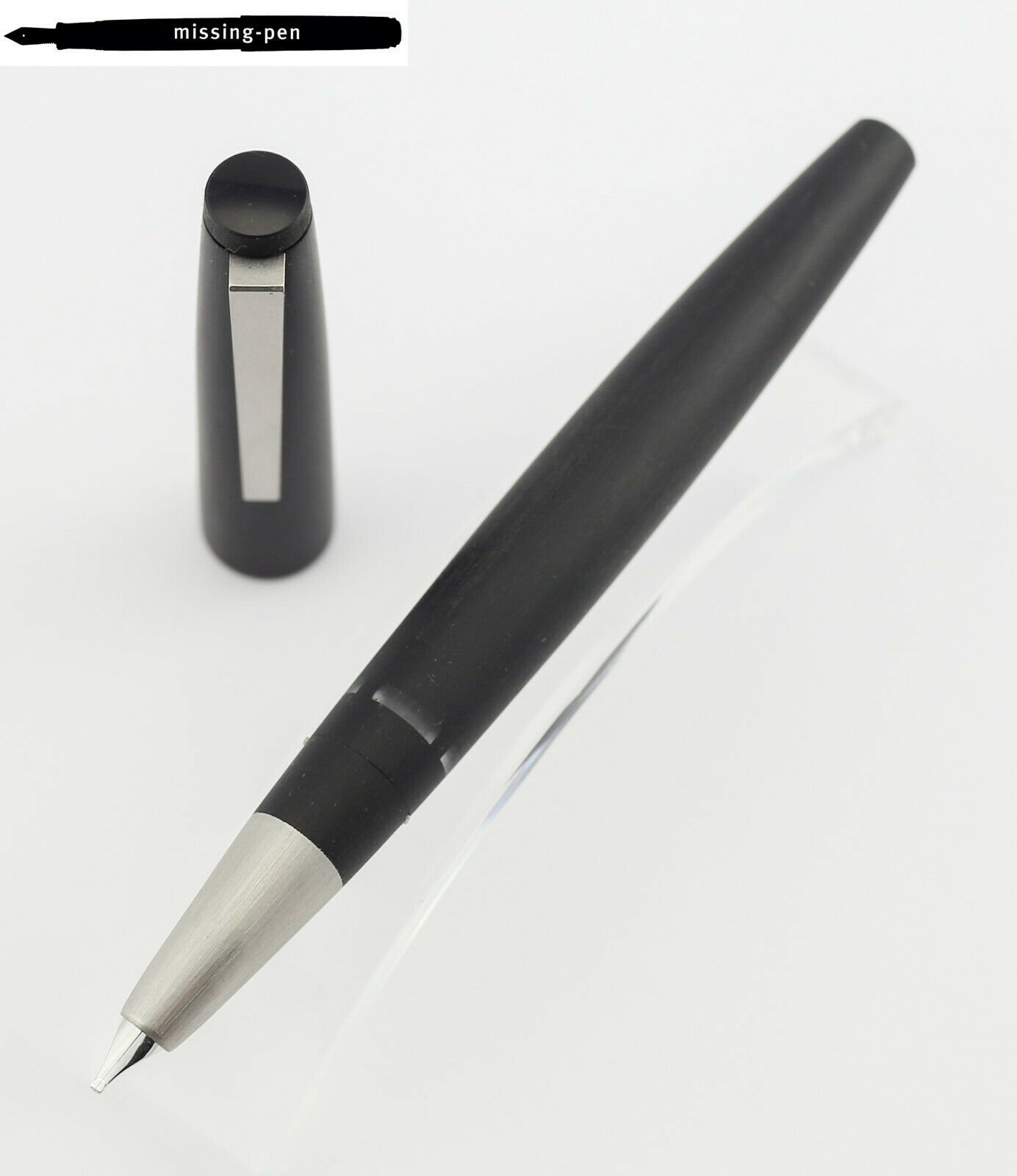 New Lamy 2000 Piston Fountain Pen Matte Black Makrolon® Model 01 With 14 K Nib